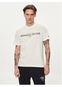 Aeronautica Militare T-Shirt 241TS2218J641 Biały Regular Fit ze sklepu MODIVO w kategorii T-shirty męskie - zdjęcie 170468105
