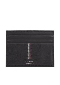 Tommy Hilfiger Etui na karty kredytowe Th Premium Leather Cc Holder AM0AM12186 Czarny ze sklepu MODIVO w kategorii Etui - zdjęcie 170468169