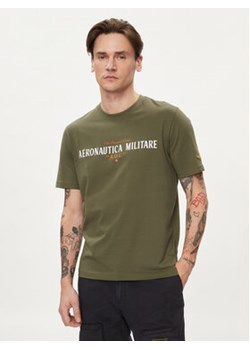 Aeronautica Militare T-Shirt 241TS2218J641 Khaki Regular Fit ze sklepu MODIVO w kategorii T-shirty męskie - zdjęcie 170468318
