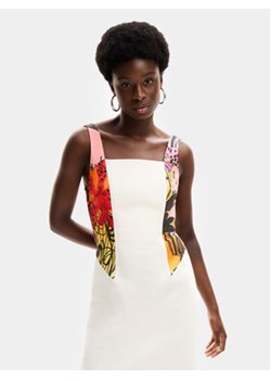 Desigual Sukienka letnia MONSIEUR CHRISTIAN LACROIX Marbella 24SWVW75 Biały Slim Fit ze sklepu MODIVO w kategorii Sukienki - zdjęcie 170468567