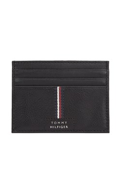 Etui na karty kredytowe Tommy Hilfiger Th Premium Leather Cc Holder AM0AM12186 Czarny ze sklepu eobuwie.pl w kategorii Portfele damskie - zdjęcie 170469186