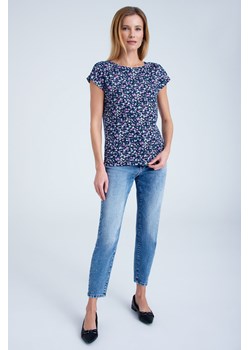 Koszulka damska niebieska ze sklepu 5.10.15 w kategorii Bluzki damskie - zdjęcie 170469736