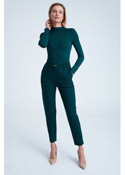 Bluzka damska z długim rękawem zielona ze sklepu 5.10.15 w kategorii Bluzki damskie - zdjęcie 170469947