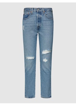 Jeansy o kroju skinny z efektem znoszenia ze sklepu Peek&Cloppenburg  w kategorii Jeansy damskie - zdjęcie 170473295