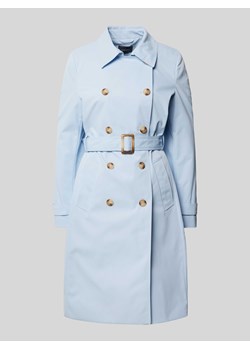 Płaszcz z paskiem w talii ze sklepu Peek&Cloppenburg  w kategorii Płaszcze damskie - zdjęcie 170473387
