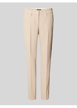 Spodnie materiałowe o kroju regular fit w kant model ‘DENISE8’ ze sklepu Peek&Cloppenburg  w kategorii Spodnie damskie - zdjęcie 170473585