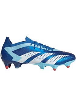 Buty piłkarskie adidas Predator Accuracy.1 Low Sg M IF2291 niebieskie ze sklepu ButyModne.pl w kategorii Buty sportowe męskie - zdjęcie 170473999