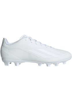 Buty piłkarskie adidas X Crazyfast.4 FxG GY7432 białe ze sklepu ButyModne.pl w kategorii Buty sportowe męskie - zdjęcie 170474005