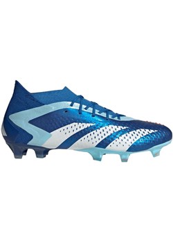 Buty piłkarskie adidas Predator Accuracy.1 Fg M GZ0038 niebieskie ze sklepu ButyModne.pl w kategorii Buty sportowe męskie - zdjęcie 170474018