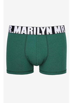Marilyn bokserki męskie zielone Letters Boxer, Kolor zielony, Rozmiar M, Marilyn ze sklepu Primodo w kategorii Majtki męskie - zdjęcie 170474809