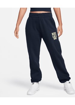 Damskie spodnie typu jogger z dzianiny Nike Sportswear - Niebieski ze sklepu Nike poland w kategorii Spodnie damskie - zdjęcie 170474997