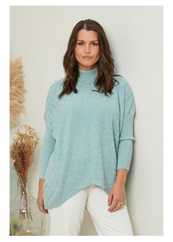 Curvy Lady Sweter w kolorze miętowym ze sklepu Limango Polska w kategorii Swetry damskie - zdjęcie 170475158