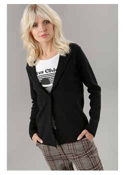 Aniston Kardigan w kolorze czarnym ze sklepu Limango Polska w kategorii Swetry damskie - zdjęcie 170475267