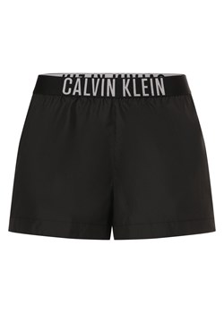 Calvin Klein Damskie szorty kąpielowe Kobiety czarny jednolity ze sklepu vangraaf w kategorii Szorty - zdjęcie 170476229
