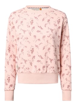 Ragwear Bluza damska - Heikke Kobiety różowy wzorzysty ze sklepu vangraaf w kategorii Bluzy damskie - zdjęcie 170476259