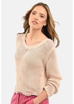 Bawełniany sweter S-GEA ze sklepu Volcano.pl w kategorii Swetry damskie - zdjęcie 170476406