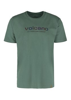 T-shirt z napisem, Comfort Fit, T-HOLM ze sklepu Volcano.pl w kategorii T-shirty męskie - zdjęcie 170476439