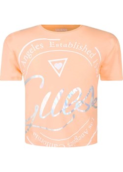 Guess T-shirt | Cropped Fit ze sklepu Gomez Fashion Store w kategorii Bluzki dziewczęce - zdjęcie 170476928