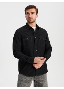 Sinsay - Koszula regular - szary ze sklepu Sinsay w kategorii Koszule męskie - zdjęcie 170477517