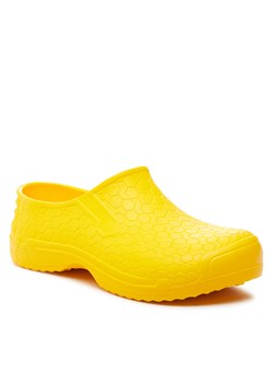 Klapki Dry Walker Hex Closed Yellow ze sklepu eobuwie.pl w kategorii Klapki damskie - zdjęcie 170479869