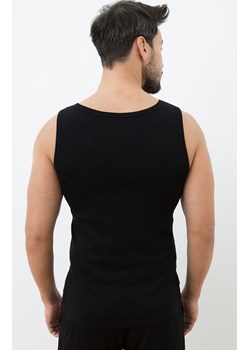 Czarny podkoszulek męski na szerokie ramiączko Paco, Kolor czarny, Rozmiar M, Italian Fashion ze sklepu Intymna w kategorii T-shirty męskie - zdjęcie 170480086