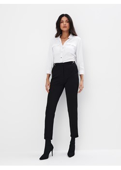 Mohito - Eleganckie czarne spodnie - czarny ze sklepu Mohito w kategorii Spodnie damskie - zdjęcie 170490668