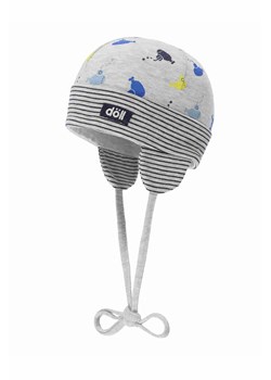 Cienka czapka niemowlęca z nadrukiem ze sklepu 5.10.15 w kategorii Czapki dziecięce - zdjęcie 170492826
