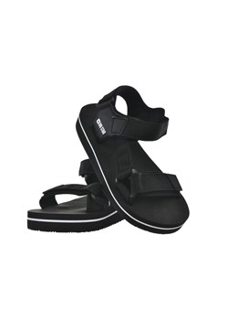 Sportowe sandały na rzepy - Big Star  NN274A532, czarne ze sklepu ulubioneobuwie w kategorii Sandały damskie - zdjęcie 170494339