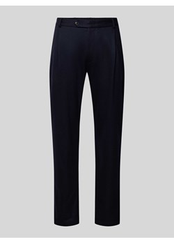 Spodnie do garnituru o kroju slim fit z czystej wełny ze sklepu Peek&Cloppenburg  w kategorii Spodnie męskie - zdjęcie 170495588