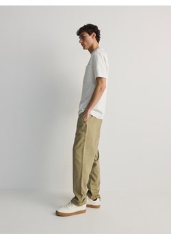 Reserved - Spodnie jogger - beżowy ze sklepu Reserved w kategorii Spodnie męskie - zdjęcie 170499186