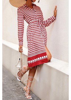 Sukienka LOREOLA RED ze sklepu Ivet Shop w kategorii Sukienki - zdjęcie 170500889
