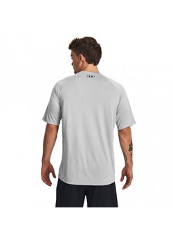 Męska koszulka treningowa Under Armour UA Tech Print Fill SS - szara ze sklepu Sportstylestory.com w kategorii T-shirty męskie - zdjęcie 170502387