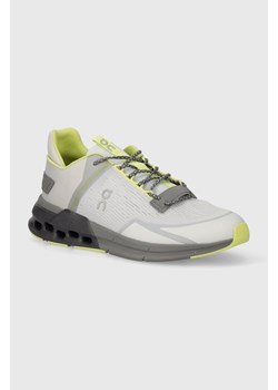 On-running buty do biegania Cloudnova Flux kolor szary 3MD10261099 ze sklepu PRM w kategorii Buty sportowe męskie - zdjęcie 170502785