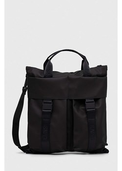 Rains torba 14360 Tote Bags kolor czarny ze sklepu PRM w kategorii Torby męskie - zdjęcie 170502807