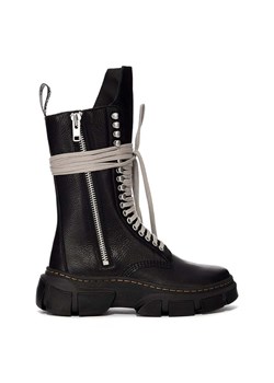 Rick Owens buty wysokie x Dr. Martens 1918 Calf Length Boot męskie kolor czarny DM01D7808 ze sklepu PRM w kategorii Buty zimowe męskie - zdjęcie 170503298