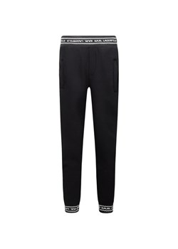 Karl Lagerfeld Kids Spodnie dresowe | Regular Fit ze sklepu Gomez Fashion Store w kategorii Spodnie chłopięce - zdjęcie 170504426