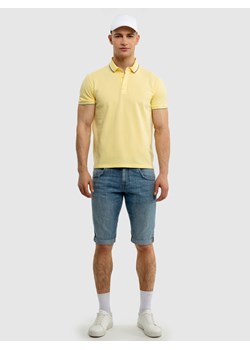 Koszulka męska polo żółta Cardi 200 ze sklepu Big Star w kategorii T-shirty męskie - zdjęcie 170504589