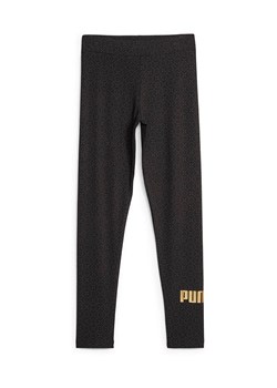 Puma Legginsy &quot;ESS+&quot; w kolorze antracytowo-czarnym ze sklepu Limango Polska w kategorii Spodnie dziewczęce - zdjęcie 170506038