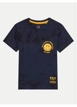 Jack&Jones Junior T-Shirt SMILEY WORLD 12223445 Granatowy Regular Fit ze sklepu MODIVO w kategorii T-shirty chłopięce - zdjęcie 170507185