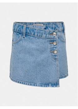 Kids ONLY Spódnica jeansowa Jenny 15295800 Niebieski Regular Fit ze sklepu MODIVO w kategorii Spódnice dziewczęce - zdjęcie 170507366