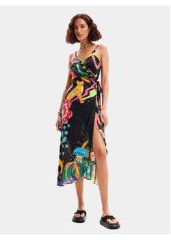 Desigual Sukienka letnia Selva 24SWMW09 Czarny Regular Fit ze sklepu MODIVO w kategorii Sukienki - zdjęcie 170507455