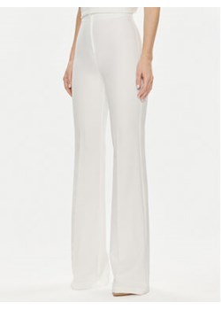 Babylon Spodnie materiałowe S00563 Biały Regular Fit ze sklepu MODIVO w kategorii Spodnie damskie - zdjęcie 170507655