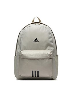adidas Plecak Classic Badge of Sport 3-Stripes Backpack IR9757 Beżowy ze sklepu MODIVO w kategorii Plecaki - zdjęcie 170507898