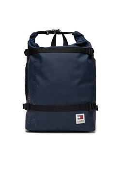Plecak Tommy Jeans Tjm Daily + Rolltop Backpack AM0AM12120 Dark Night Navy C1G ze sklepu eobuwie.pl w kategorii Plecaki - zdjęcie 170508278