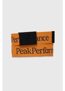 Peak Performance pasek kolor pomarańczowy ze sklepu ANSWEAR.com w kategorii Paski męskie - zdjęcie 170510229