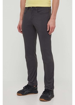 Helly Hansen spodnie outdoorowe Holmen męskie kolor szary ze sklepu ANSWEAR.com w kategorii Spodnie męskie - zdjęcie 170510257