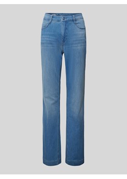 Jeansy z poszerzaną nogawką i wyhaftowanym motywem model ‘REAM WONDERLIGHT’ ze sklepu Peek&Cloppenburg  w kategorii Jeansy damskie - zdjęcie 170512006