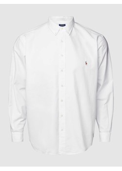 Koszula casualowa PLUS SIZE z wyhaftowanym logo ze sklepu Peek&Cloppenburg  w kategorii Koszule męskie - zdjęcie 170512015