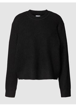 Sweter z dzianiny z wzorem warkocza ze sklepu Peek&Cloppenburg  w kategorii Swetry damskie - zdjęcie 170512475