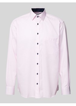 Koszula biznesowa o kroju Comfort Fit z wzorem w paski ze sklepu Peek&Cloppenburg  w kategorii Koszule męskie - zdjęcie 170513068